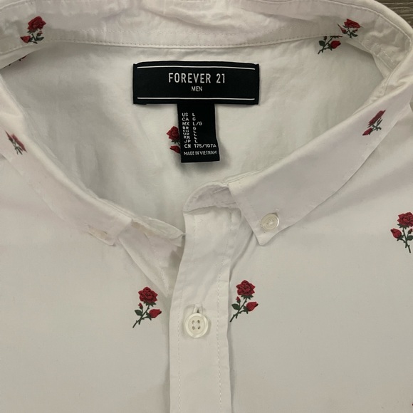 All over rose shirt - Picture 2 of 4
